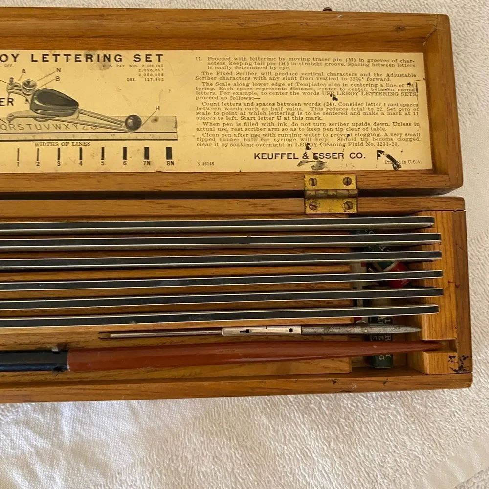 Keuffel & Esser Co - Leroy Lettering Set - Picture 3 of 8
